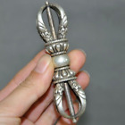 Tibet Buddhism Supplies Tantra Tibetan Silver Vajra Exorcism Dorje Phurpa Pestle