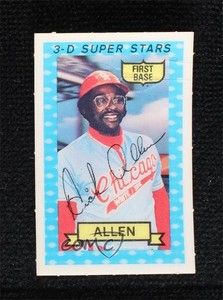 1974 Kellogg's 3-D Super Stars Dick Allen #33