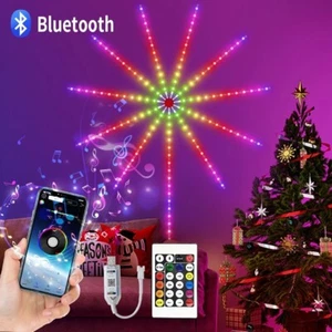 USB Waterproof LED Fireworks Light – RGB Smart Bluetooth Control | APP Controll - Picture 1 of 7