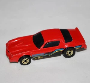 Vintage Hot Wheels Spielzeugauto Z-28 Camaro rot gold Rad schwarz Wand BW Coupe - Bild 1 von 5