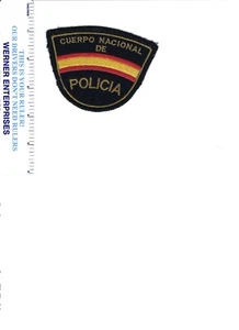 CUERPO NACIONAL DE POLICIA (SPANISCHE NATIONALPOLIZEI) POLIZEI PATCH - Bild 1 von 1