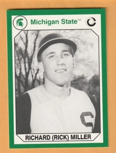 Rick Miller Michigan State Spartans 1990 Card #104 Grand Rapids MI 13O - Picture 1 of 2