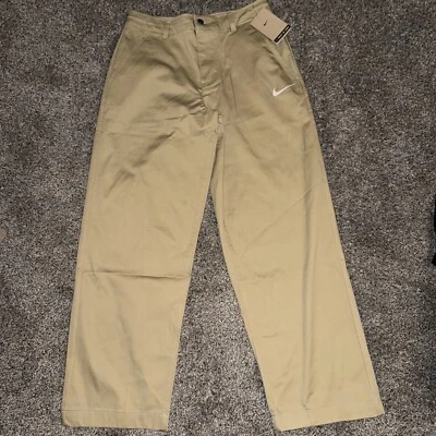 耐克 Team Usa Break Paris 裤子男式 30 码中号 $95 卡其色全新罕见 FN5946-247 — 第 1/4 张图片