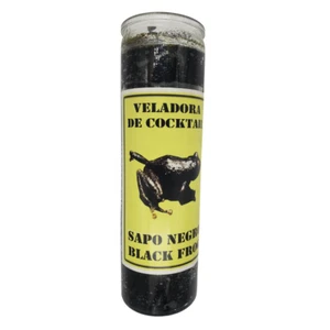 Black frog sapo negro fixed candle - Picture 1 of 2