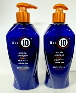 It's a 10 Miracle Shampoo Plus Keratin Sulfate Free 10 oz 2 Pack - Picture 1 of 2