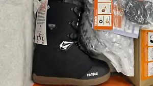 Botas de snowboard ThirtyTwo para mujer con pestañas x Volcom negras/grises/gomas talla 6,5 - Imagen 1 de 4