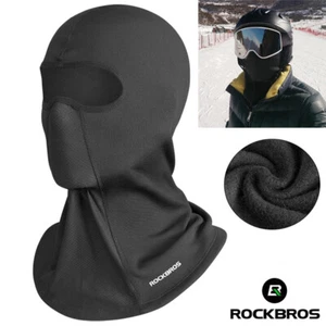 Winter Windproof Thermal Motorcycle Balaclava Ski Hat Full Face Mask Helmet Hood - Picture 1 of 13