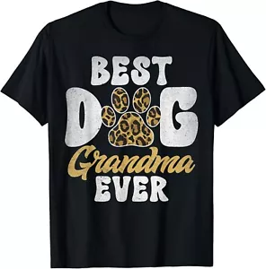Best Dog Grandma Ever Dog Grandma Gift Unisex T-Shirt - Picture 1 of 3