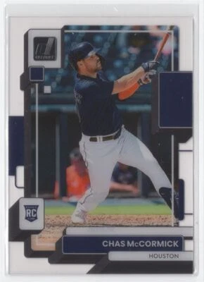 2022 DONRUSS CLEARLY BASEBALL Chas McCormick Rookie Houston Astros #70 R30 - Image 1 of 2