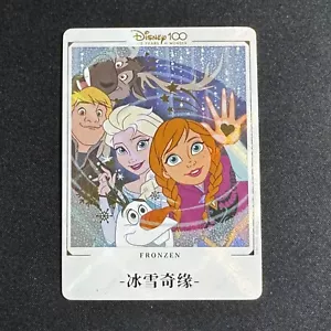 2023 Disney 100 Jahre Wunder Karte Fun FROZEN Elsa, Anna, Olaf Sofortbild - - Bild 1 von 2