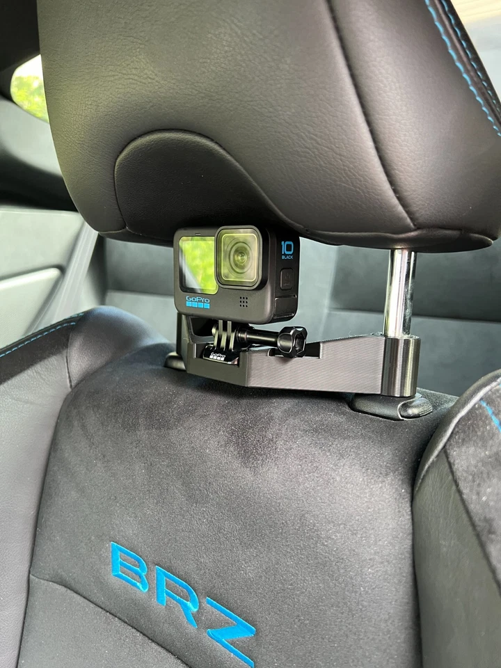 GoPro Headrest Mount for Toyota 86/ Subaru BRZ - Image 1 of 4