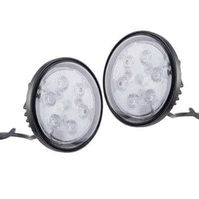 2x PAR36 4.5" 18W Round Flood LED Work Light Sealed Beam Off-road Headlight Bulb Foto 1 de 4