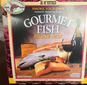 Gourmet Fish Brine Mix 13oz Package-New-SHIPS N 24 HOURS - Picture 1 of 4