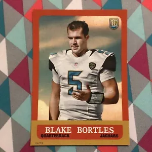 2014 Topps 1963 Minis Jumbo Oversized 5x7 Blake Bortles RC Jaguars 43/99 made - Bild 1 von 2