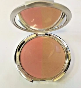 Kirkland by Borghese Natural Pink Blush Duo Powder (2 PACK) + free FACE BRUSH - Picture 1 of 5