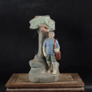 Collectable Cultural Revolution Porcelain Figure Statue barefoot doctor - Picture 1 of 9