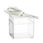 Clear Candy Box Wedding Favor Bouquet- Theme Candy Packagings Thank You Gift