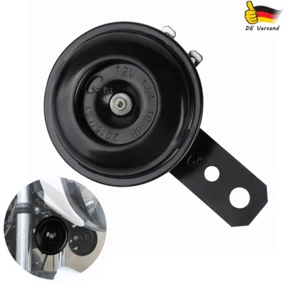 Clacson universale 12V 105dB forte clacson di ricambio per moto scooter moto quad - Immagine 1 di 4