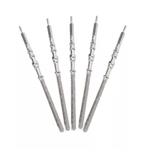 5Pcs Movement Watch Steel Stem Crown Kit Watch of Parts NH35 NH36 NH38 NH39 4R35 - Picture 1 of 11