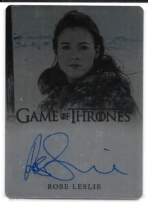 Imágenes artísticas de Juego de Tronos Rittenhouse metal automático rosa Leslie como Ygritte 28/55 - Imagen 1 de 1