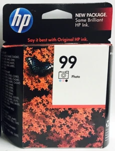 Cartuchos de tinta fotográfica originales HP Deskjet 5740, 5940 - Imagen 1 de 3
