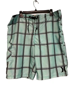 Hurley Board Shorts - Men - 36" - Plaid - Picture 1 of 6