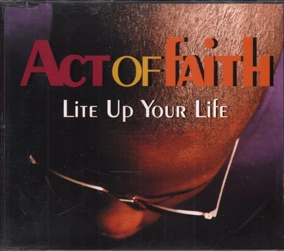 Act of Faith Lite Up Your Life CD UK 4th & Broadway 1994 single has promo - Image 1 of 2