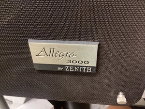 Vintage Zenith Allegro 3000 Single Speaker - Picture 1 of 10