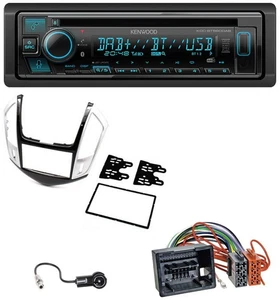 Kenwood Bluetooth DAB CD MP3 USB Autoradio für Chevrolet Cruze 2011-2016 silber - Bild 1 von 8