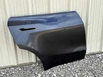 2020-2023 Tesla Model Y Rear Passenger Side Door Shell Panel Gray OEM - Image 1 of 4