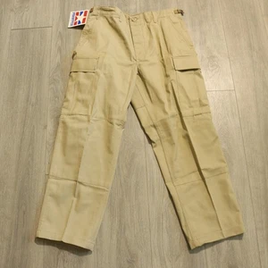 Propper BDU Pants Mens M Khaki Cargo Military Battle Tactical Button Fly F5201 - Picture 1 of 17