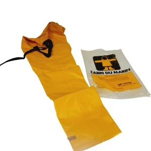 GUY COTTEN L'Abri Du Marin Waterproof Bib Trousers Yellow 40" Waist LOT 795 HUM - Picture 1 of 7