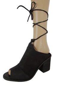 $129 Zapatos Mula Chinos Lavandería para Mujer Cali Tobillo Envolvente, Negros, EE. UU. 8 - Imagen 1 de 3