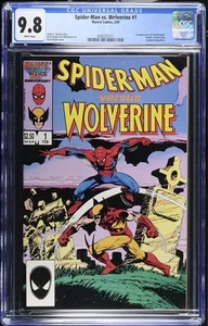 Spider-Man Vs Wolverine 1 1987 CGC 9,8 páginas blancas Marvel - Imagen 1 de 2