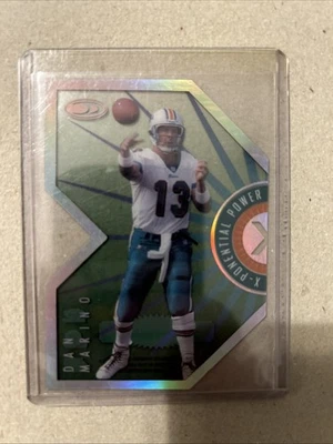 Dan Marino 1999 Donruss Preferred QBC X-Ponential Power /2500 #5A Miami Dolphins - Image 1 of 2