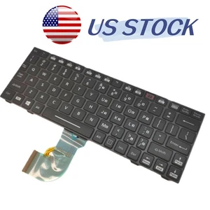 Panasonic Toughbook CF-18 CF-19 CF18 CF19 Emisyjna podświetlana klawiatura chiclet US - Zdjęcie 1 z 8