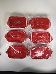 CND Cosmetics Bags 6 pcs - Picture 1 of 4
