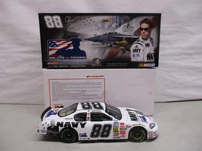 2008 Action Brad Keselowski #88 Navy/Salute the Troops 1/24 - Image 1 of 3