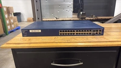 Netgear ProSafe 24+4 FS728TP Smart Switch 24-Port - Image 1 of 2
