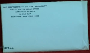 Uncirculated 1972 U.S. Mint Set P & D Mint - Picture 1 of 2