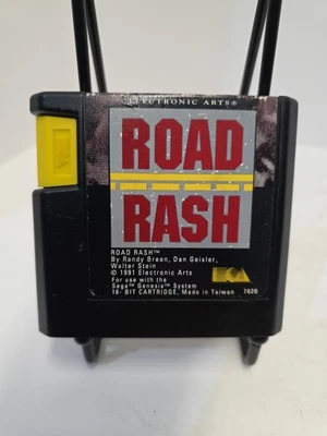 Road Rash: Sega Genesis Cleaned Tested And Working Racing Video Game  - Image 1 of 4