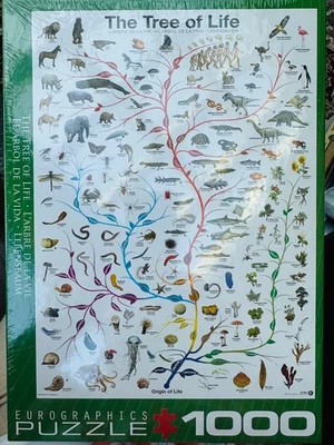 Rompecabezas sellado Eurographics El árbol de la vida 1000 piezas 19 1/4x26 5/8 nuevo en caja Foto 1 de 4