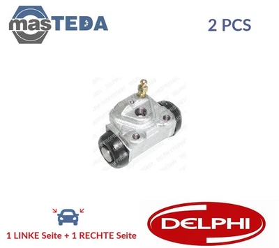 LW62095 RADBREMSZYLINDER TROMMELBREMSE HINTEN DELPHI 2PCS NEU OE QUALITÄT - Bild 1 von 4