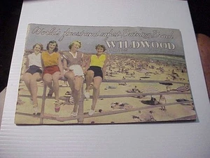 1948-49 WILDWOOD, NJ SOUVENR PROMOTIONAL BOOKLET, 10X 6.5 INCHES, 30 PAGES - Picture 1 of 11