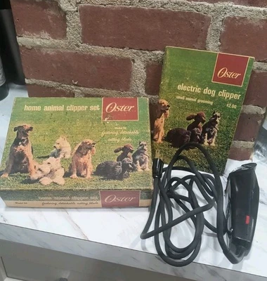 Винтажные электрические машинки для стрижки волос животных 1960-е Oster Classic модель 96  - Изображение 1 из 3