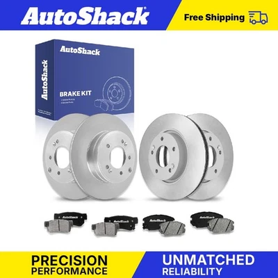 Front Rear Brake Rotors Ceramic Pads for 2006-2008 Hyundai Sonata 3.3L V6 - Image 1 of 4