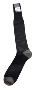 Bresciani Italian 100% Cotton Mens Country Names Printed Luxury Socks Size XL - Picture 1 of 8