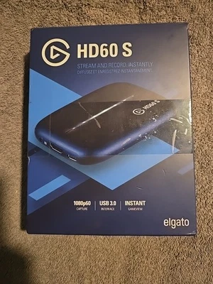 Tarjeta de captura de juego Elgato HD60 S - YOUTUBE PS4 XBOX ONE SWITCH Foto 1 de 4
