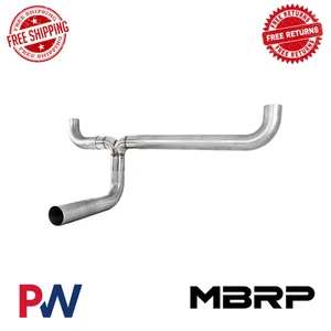 MBRP Stack T-Pipe Connector Kit 4-Inch, Aluminized Steel, Universal - Picture 1 of 2