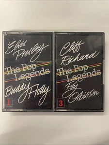 2 Readers Digest The Pop Legends - Cassette Tapes - Elvis, Cliff Richard - Picture 1 of 4